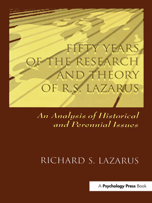 cover image of Fifty Years of the Research and theory of R.s. Lazarus